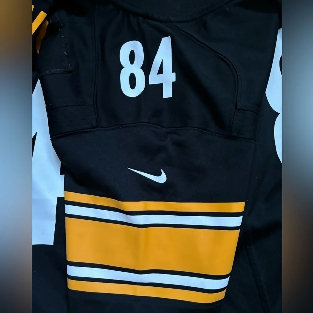 Nike Pittsburgh Steelers Antonio Brown, vintage football jersey size youth large